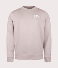 Small Arch Logo Sweatshirt: Flat Grey 