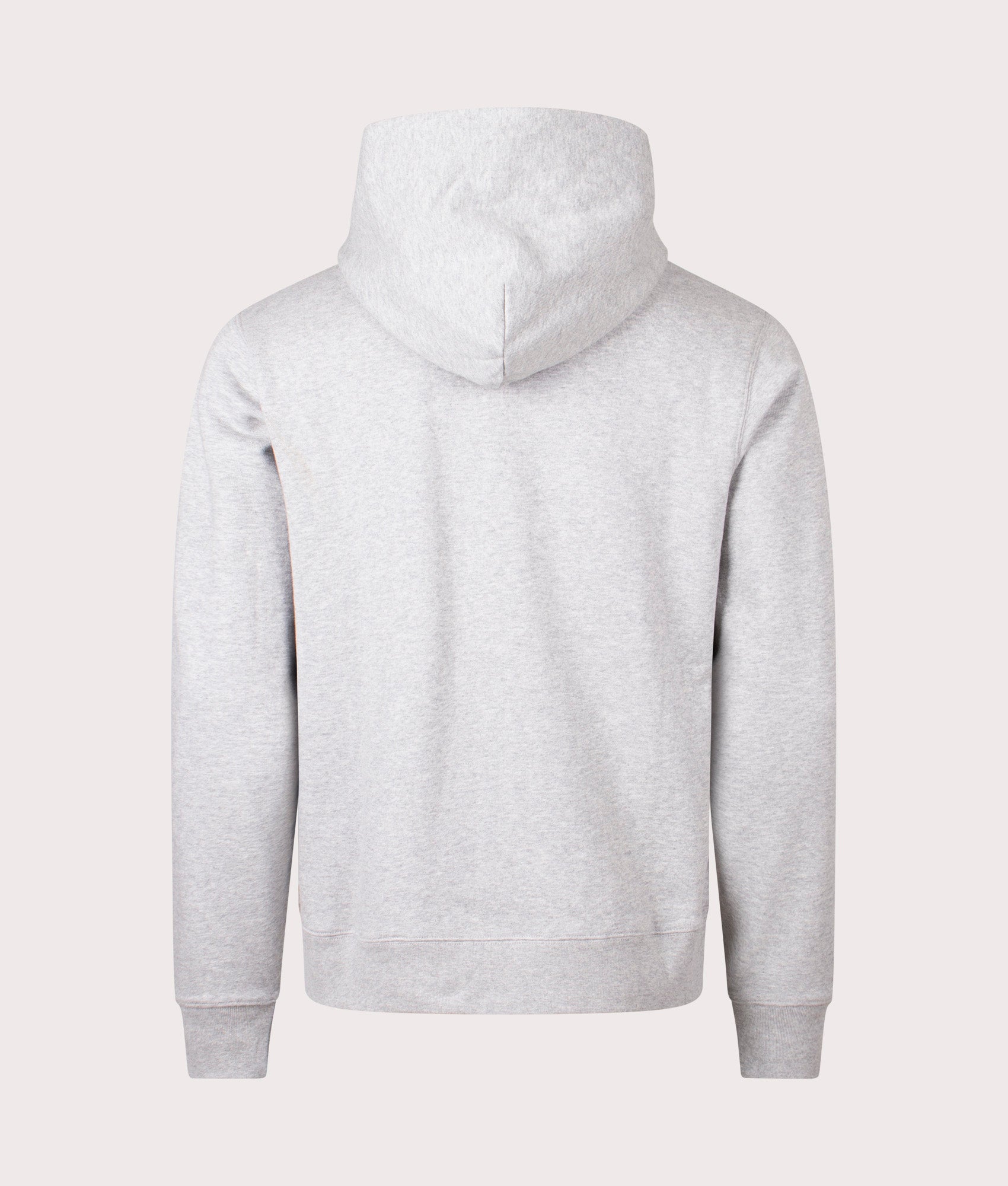 Tri-Tone Arch Logo Hoodie in Heather Grey . 100% Cotton | Billionaire Boys Club | Shot at EQVVS | Back shot 