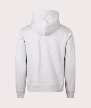Tri-Tone Arch Logo Hoodie in Heather Grey . 100% Cotton | Billionaire Boys Club | Shot at EQVVS | Back shot 