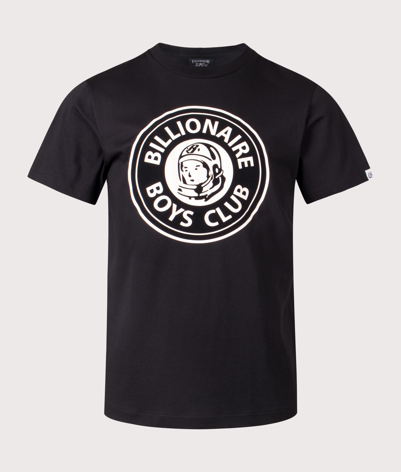 Emblem T-Shirt by Billionaire Boys Club in Black. Shot by EQVVS. Front shot.