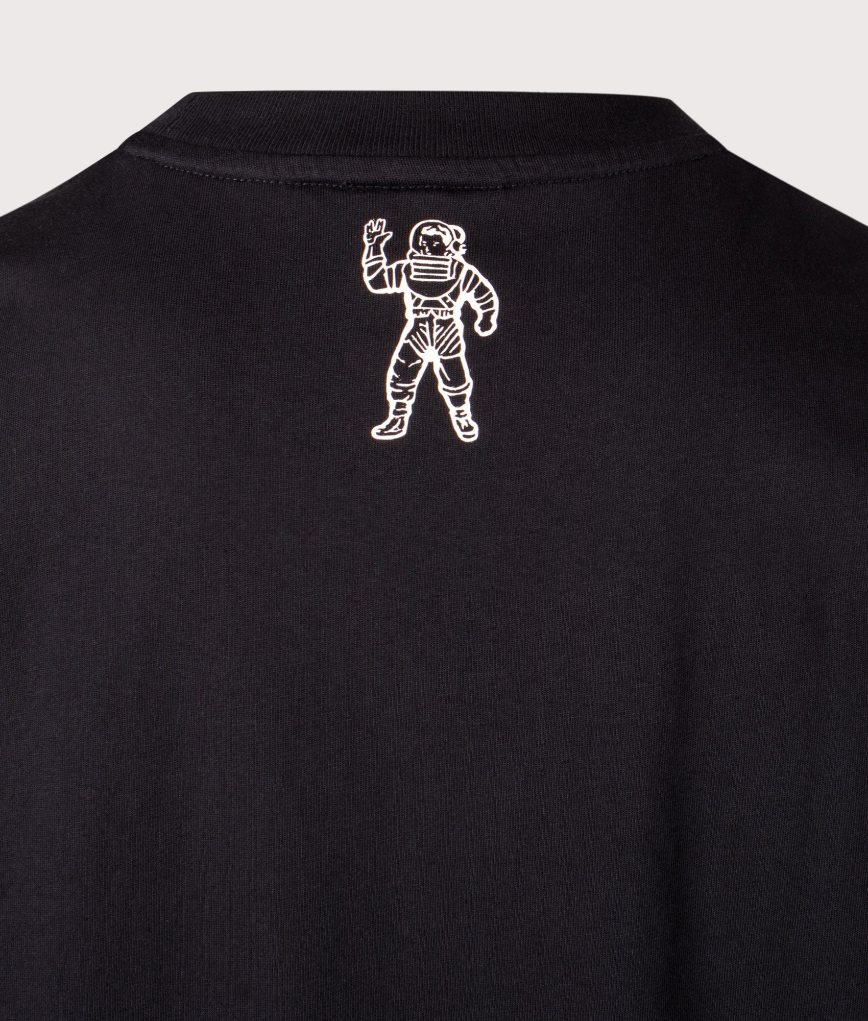Emblem T-Shirt by Billionaire Boys Club in Black. Shot by EQVVS. Detail shot.
