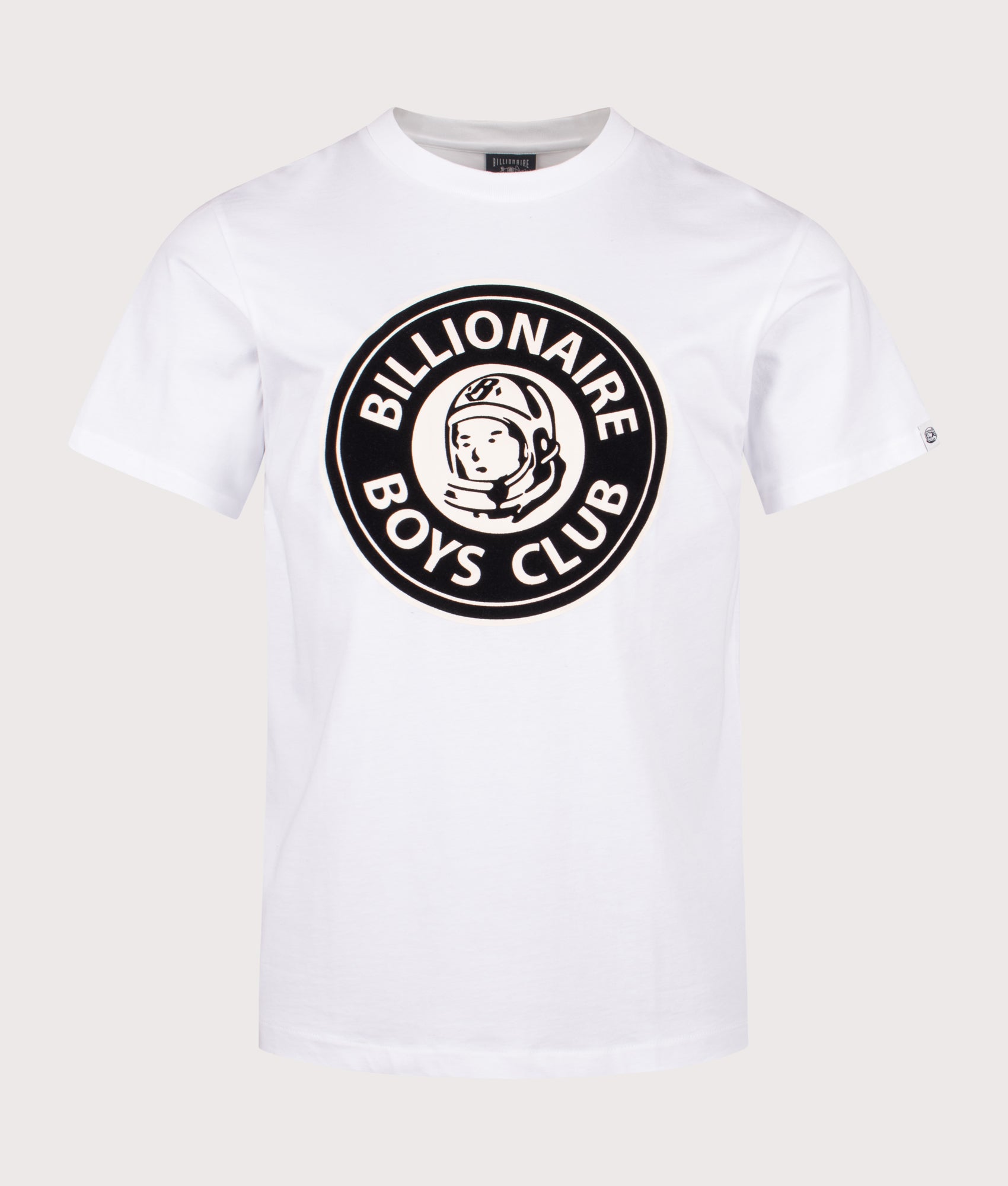 Emblem T-Shirt y Billionaire Boys Club in White. Shot by EQVVS. Front shot.