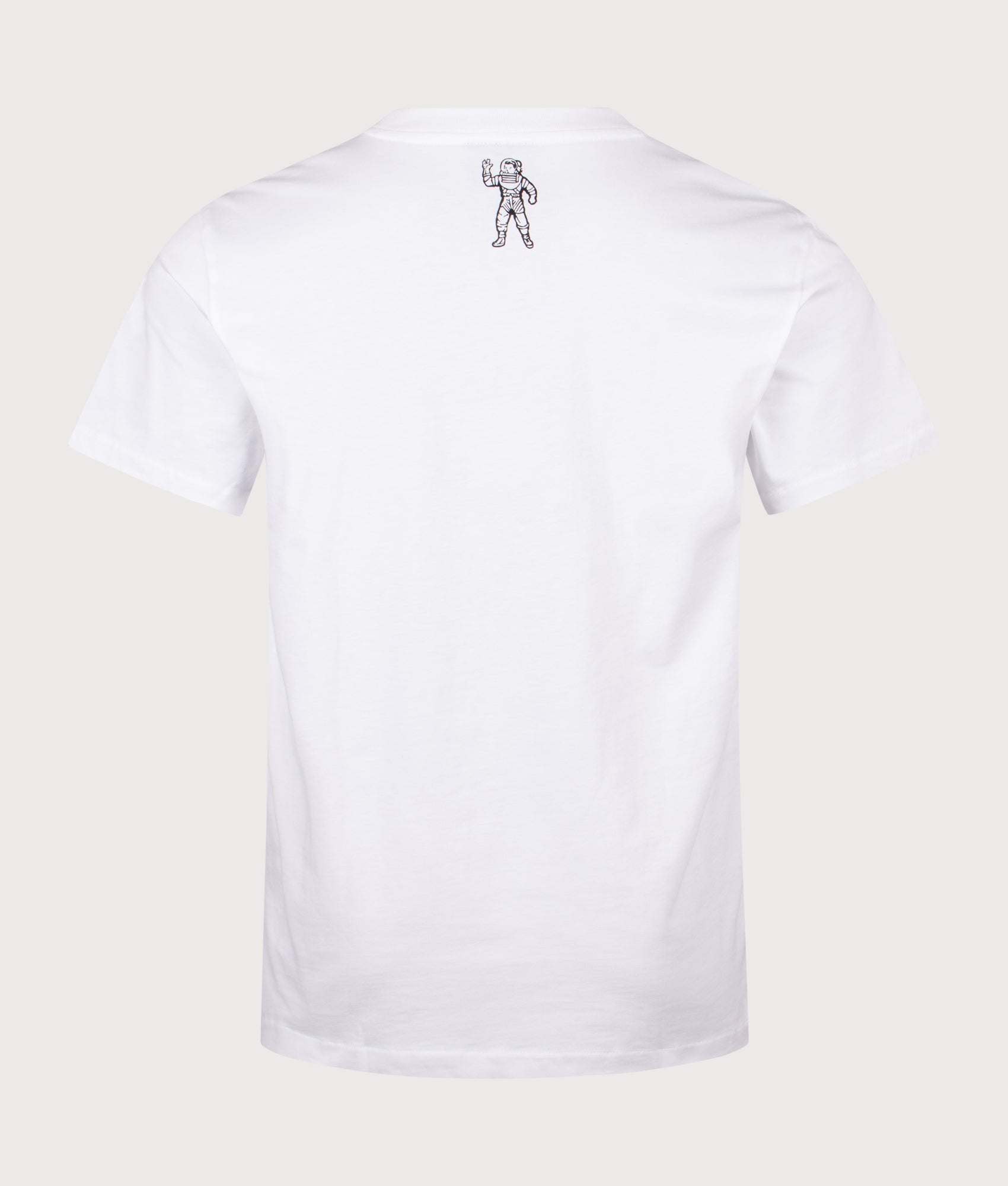 Emblem T-Shirt y Billionaire Boys Club in White. Shot by EQVVS. Back shot.