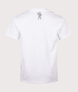 Emblem T-Shirt y Billionaire Boys Club in White. Shot by EQVVS. Back shot.