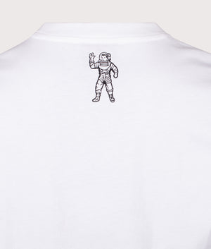 Emblem T-Shirt y Billionaire Boys Club in White. Shot by EQVVS. Detail shot.