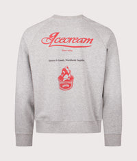 Parlor Crewneck Sweatshirt: Heather Grey 
