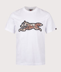 Choc Chip Running Dog T-Shirt: White 