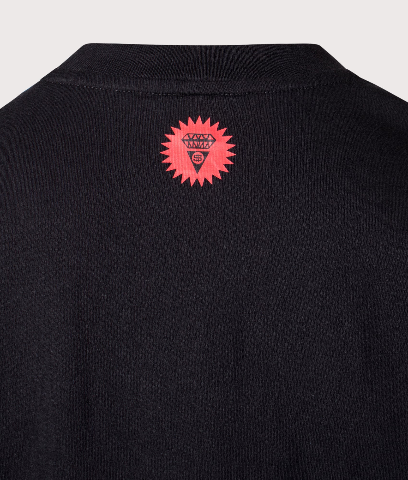 ICECREAM IC Cubs T-Shirt in Black at EQVVS Menswear. Back detail shot.