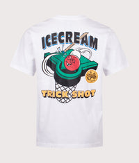 Trick Shot T-Shirt: White 