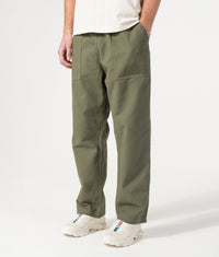 Canvas Chef Pants: Olive 