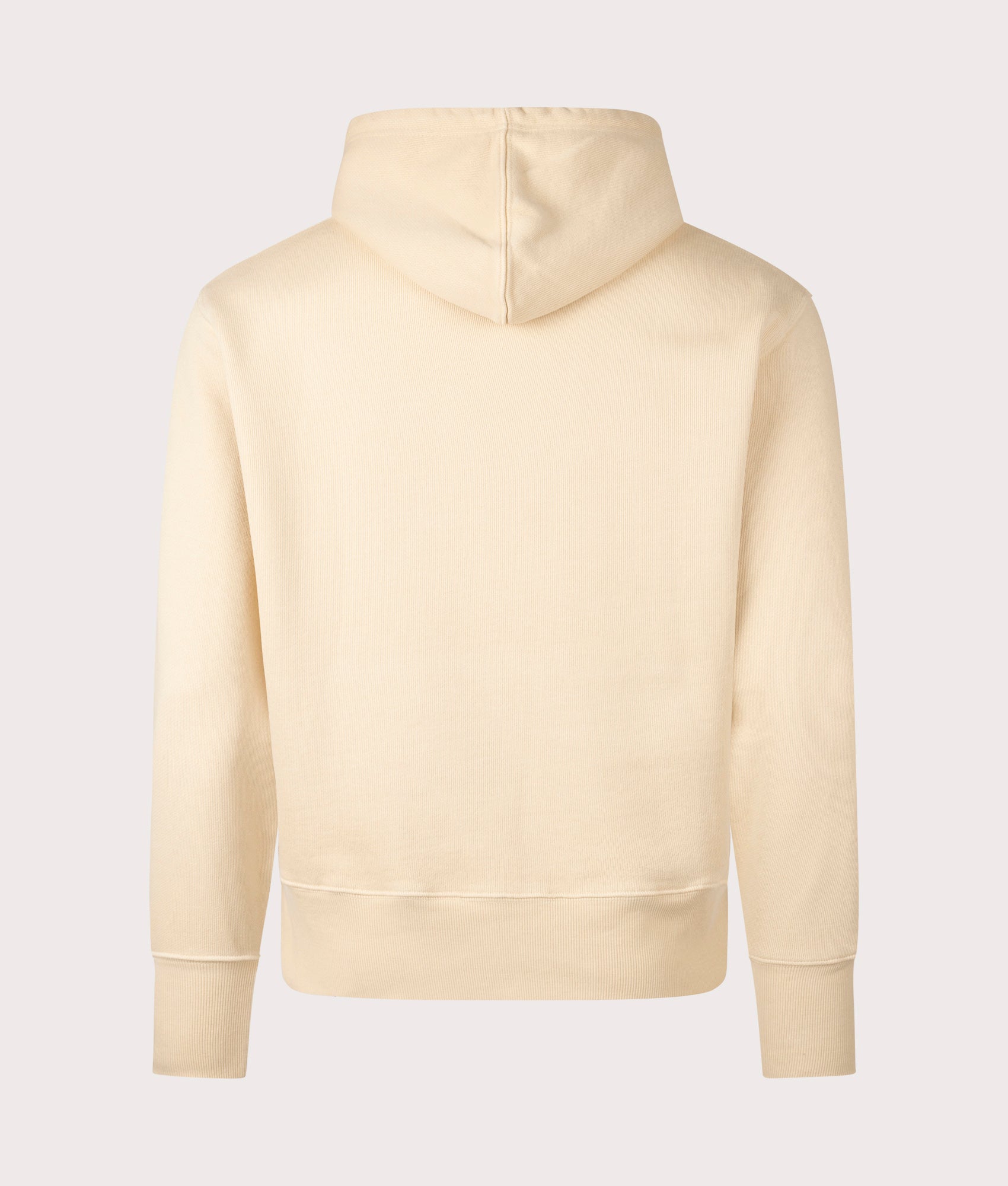 Service Works Espresso Hoodie in Khaki.  at EQVVS. Back Shot.