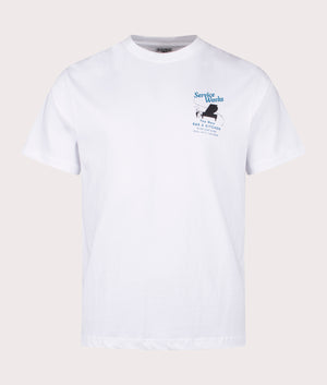 Bar & Kitchen T-Shirt by Service Works in White. Shot by EQVVS. Front shot.