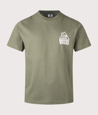 Home Comforts T-Shirt: Olive 