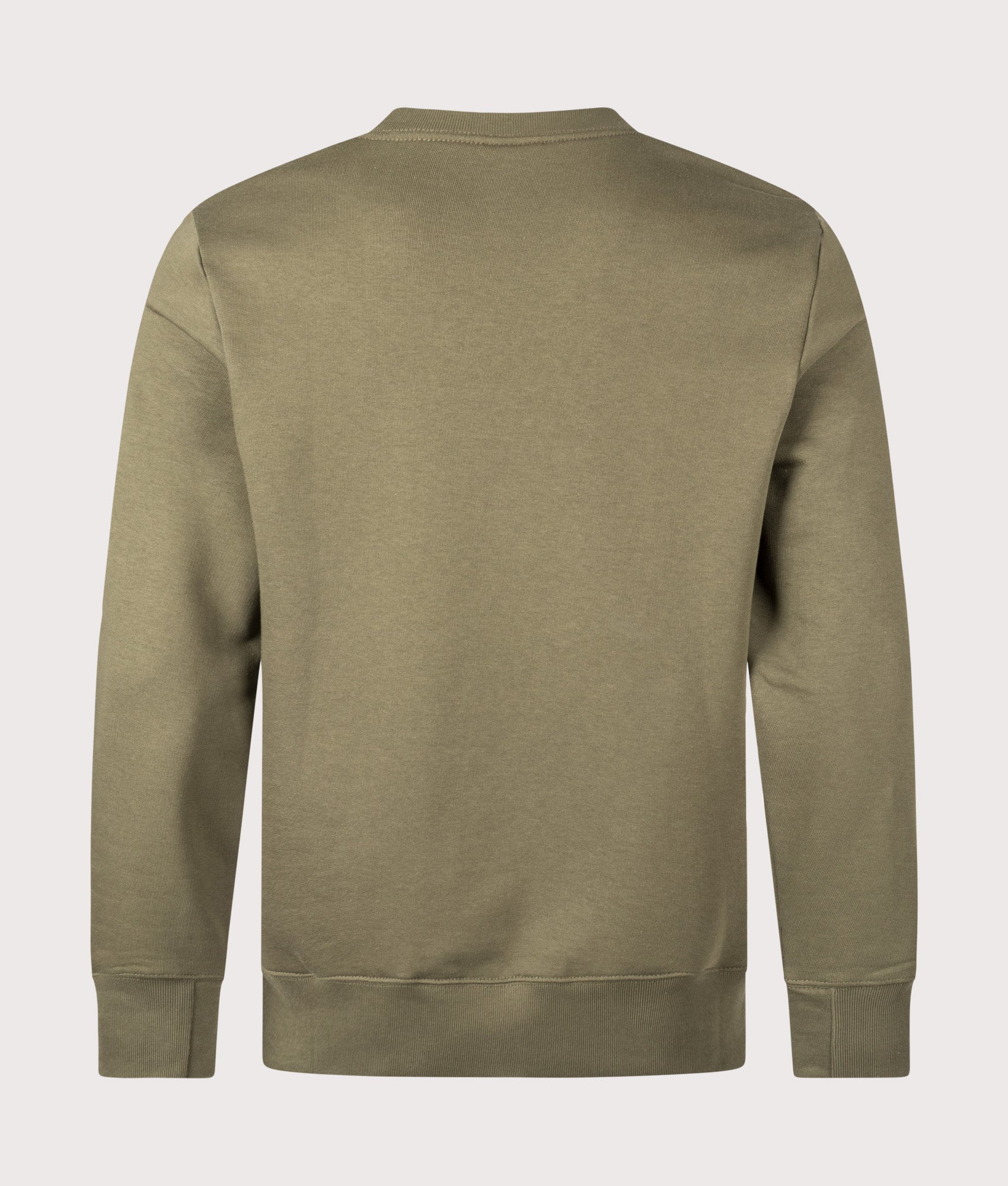 Zebra Logo Sweatshirt in Green | 100% Organic Cotton | PS Paul Smith | EQVVS | Back shot 