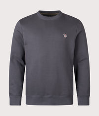 Zebra Logo Sweatshirt: 76A Grey 