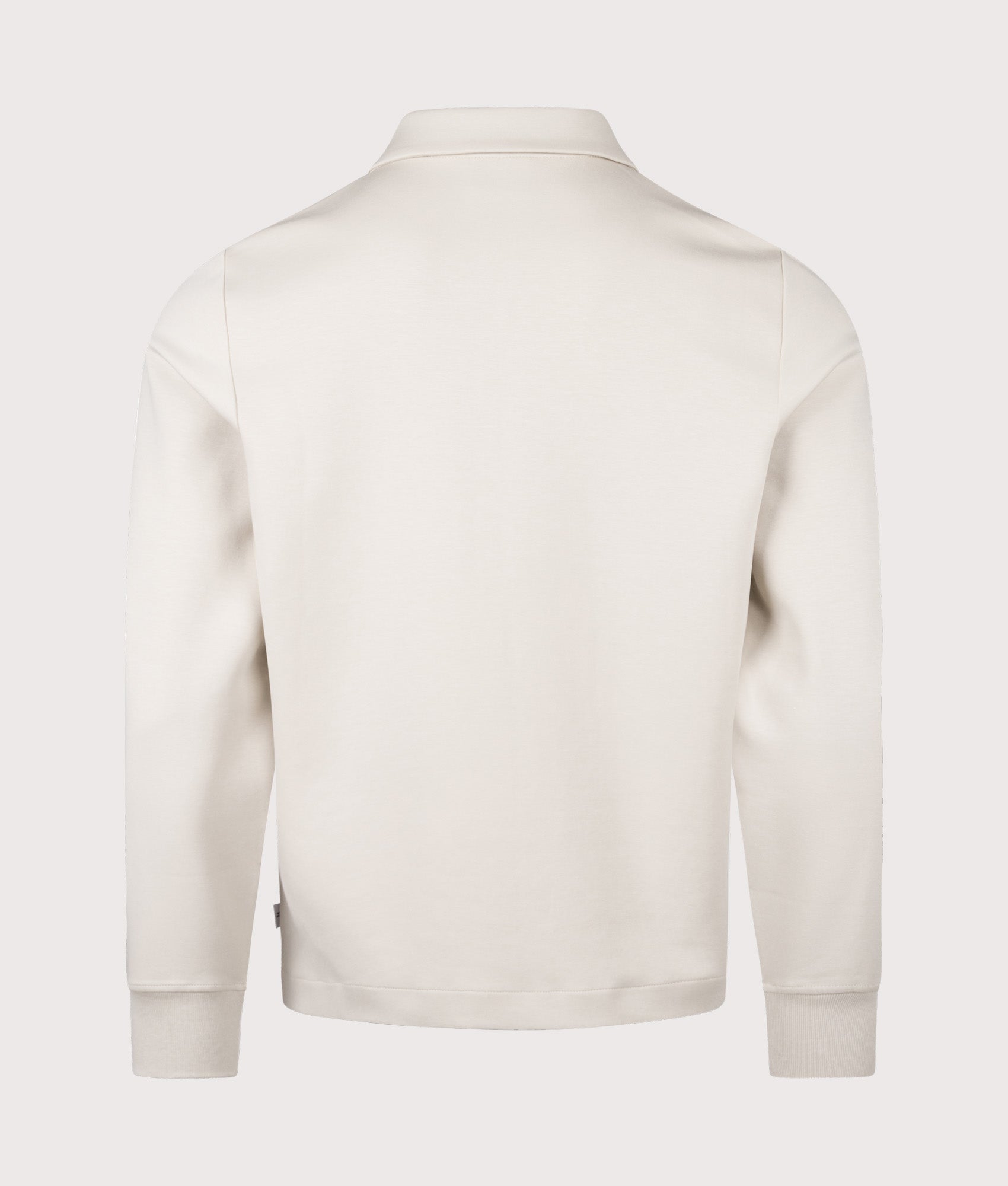 Double-Face Zip Through Sweatshirt in Grey | PS Paul Smith | EQVVS | Back shot 