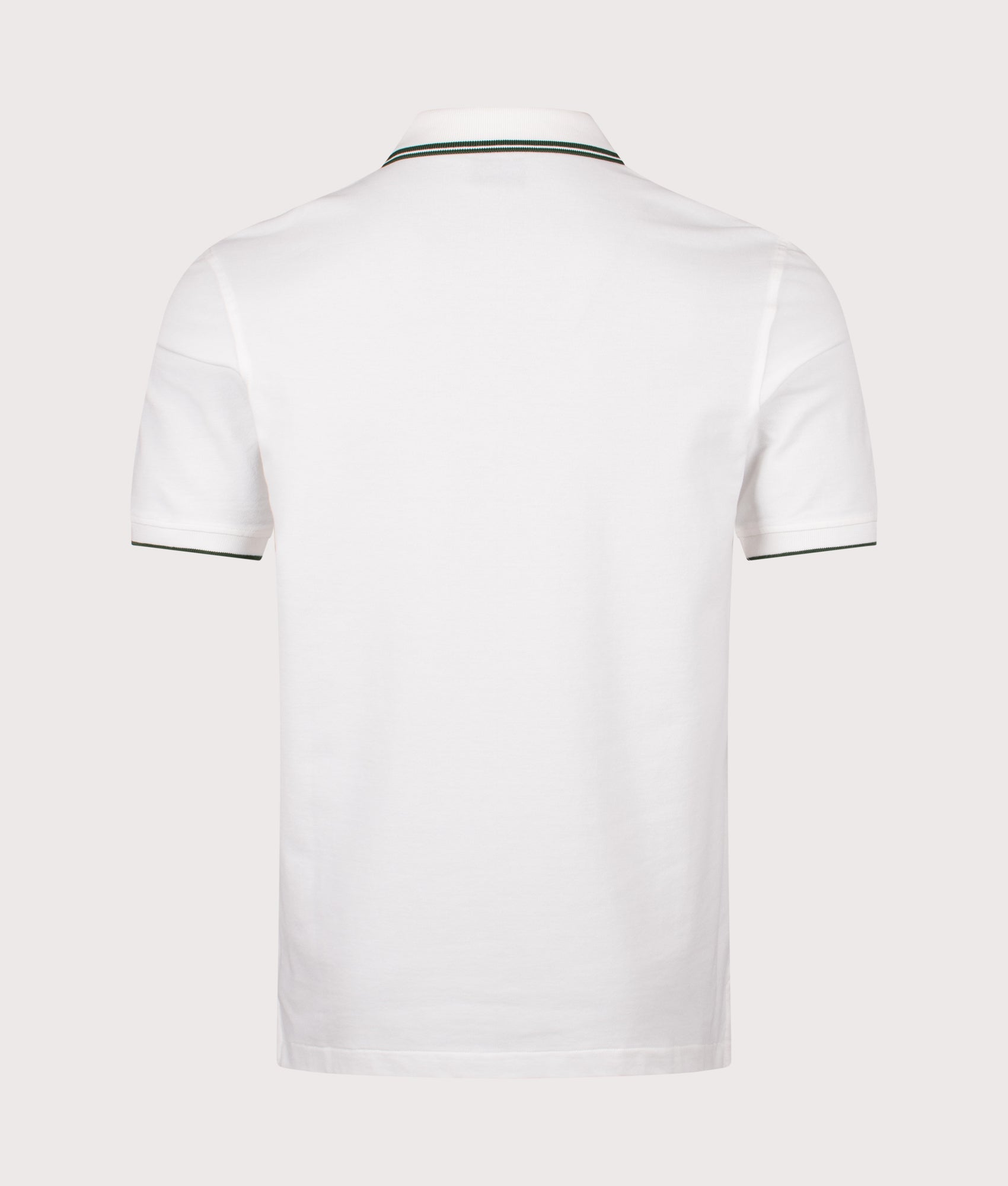 PS Paul Smith Polo Shirt in White at EQVVS Menswear. Back shot.