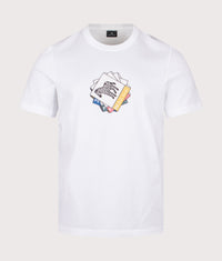 Zebra Squares T-Shirt: 01 White 