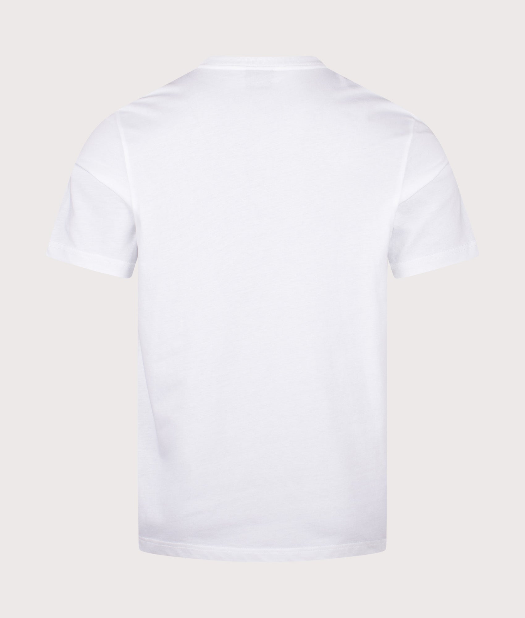 Zebra Squares T-Shirt in White | 100% Organic Cotton | PS Paul Smith | EQVVS | Back shot 