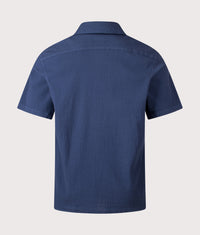 Relaxed Fit Short Sleeve Shirt: 47 Blue 