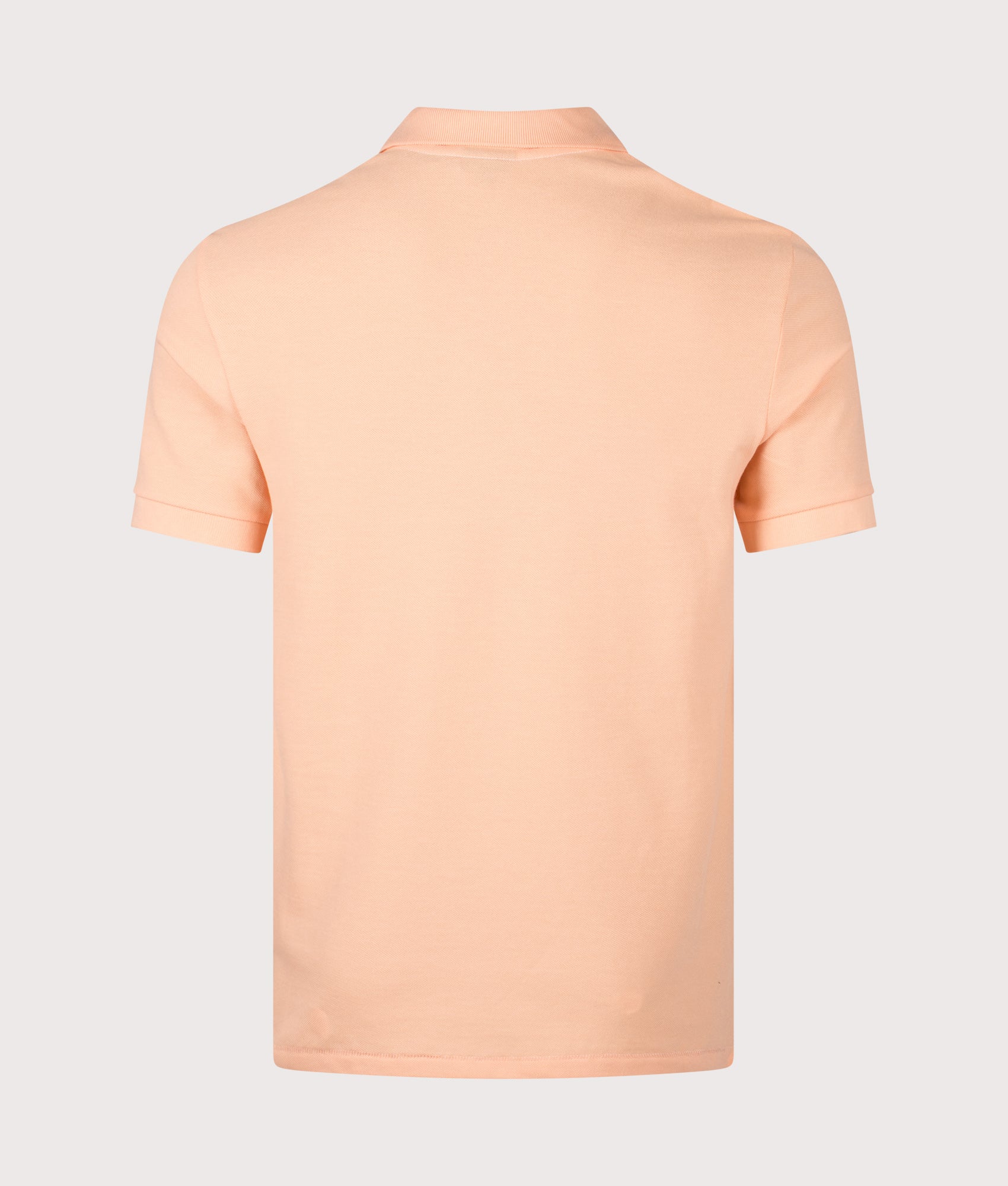 PS Paul Smith Zebra Polo Shirt arrives in Orange at EQVVS Menswear. Back shot.