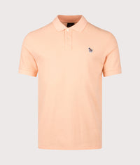 Zebra Polo Shirt: 15D Orange 