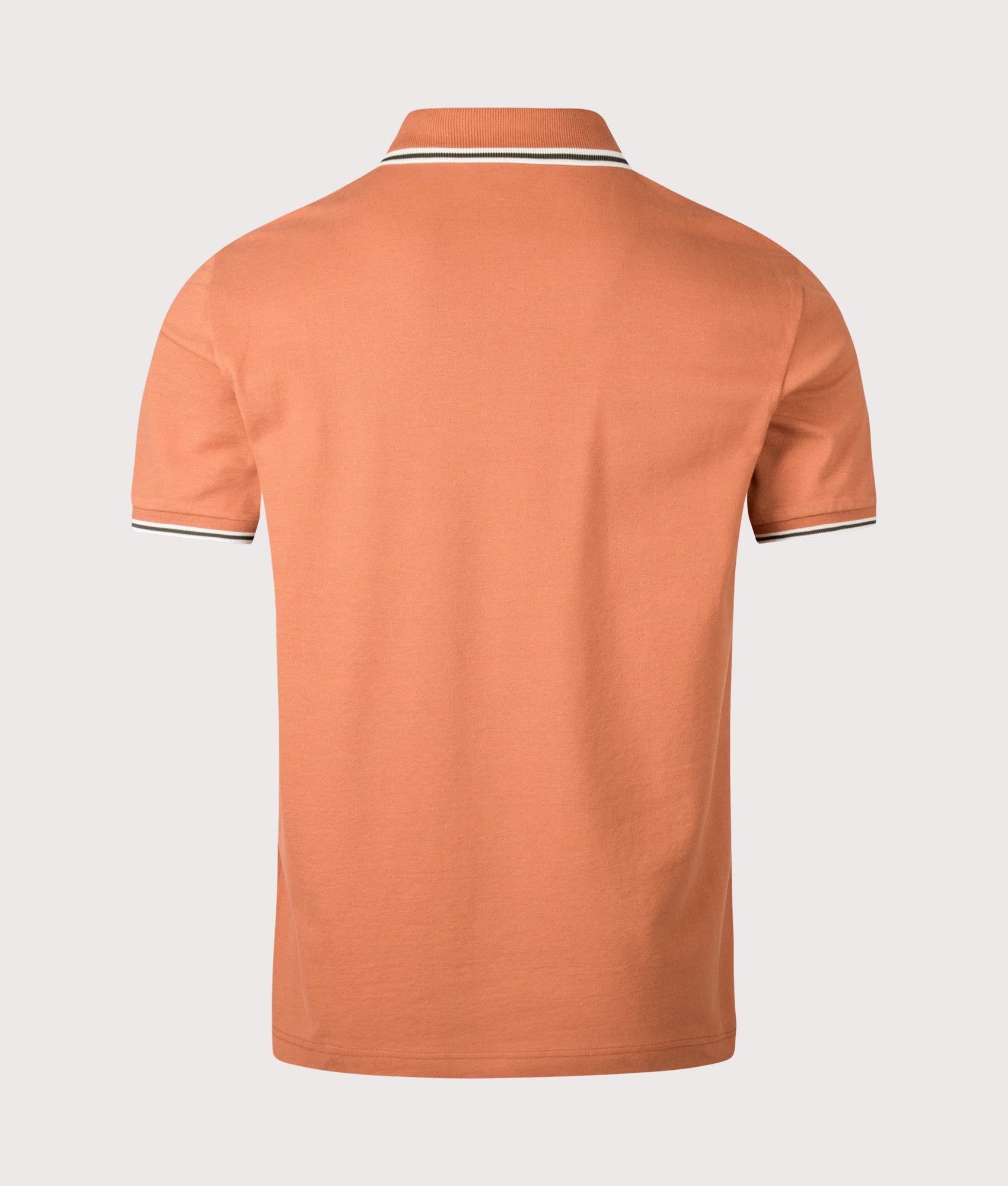 PS Paul Smith Polo Shirt in Red at EQVVS Menswear. Back shot.