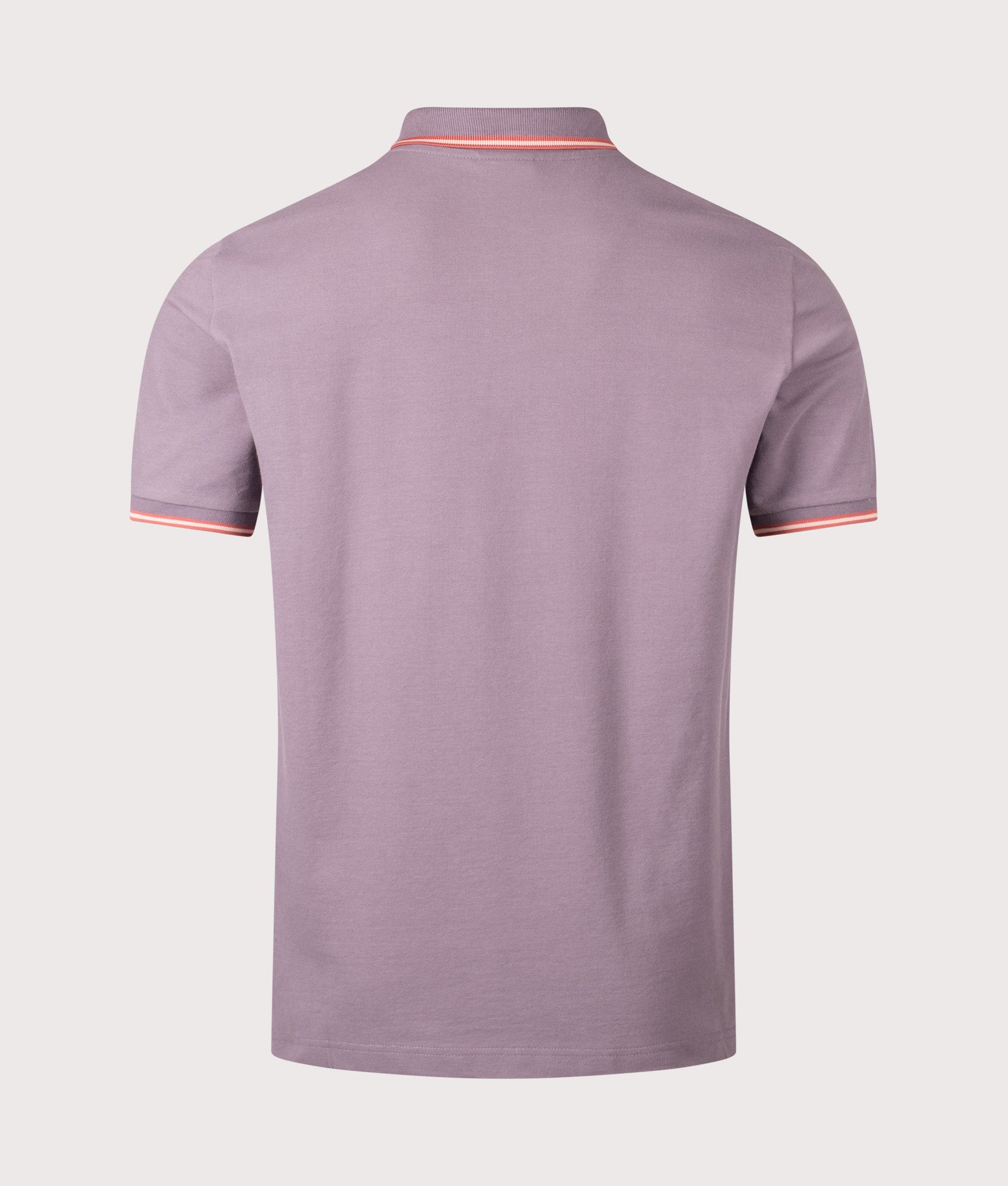 PS Paul Smith Polo Shirt in Purple at EQVVS Menswear. Back shot.