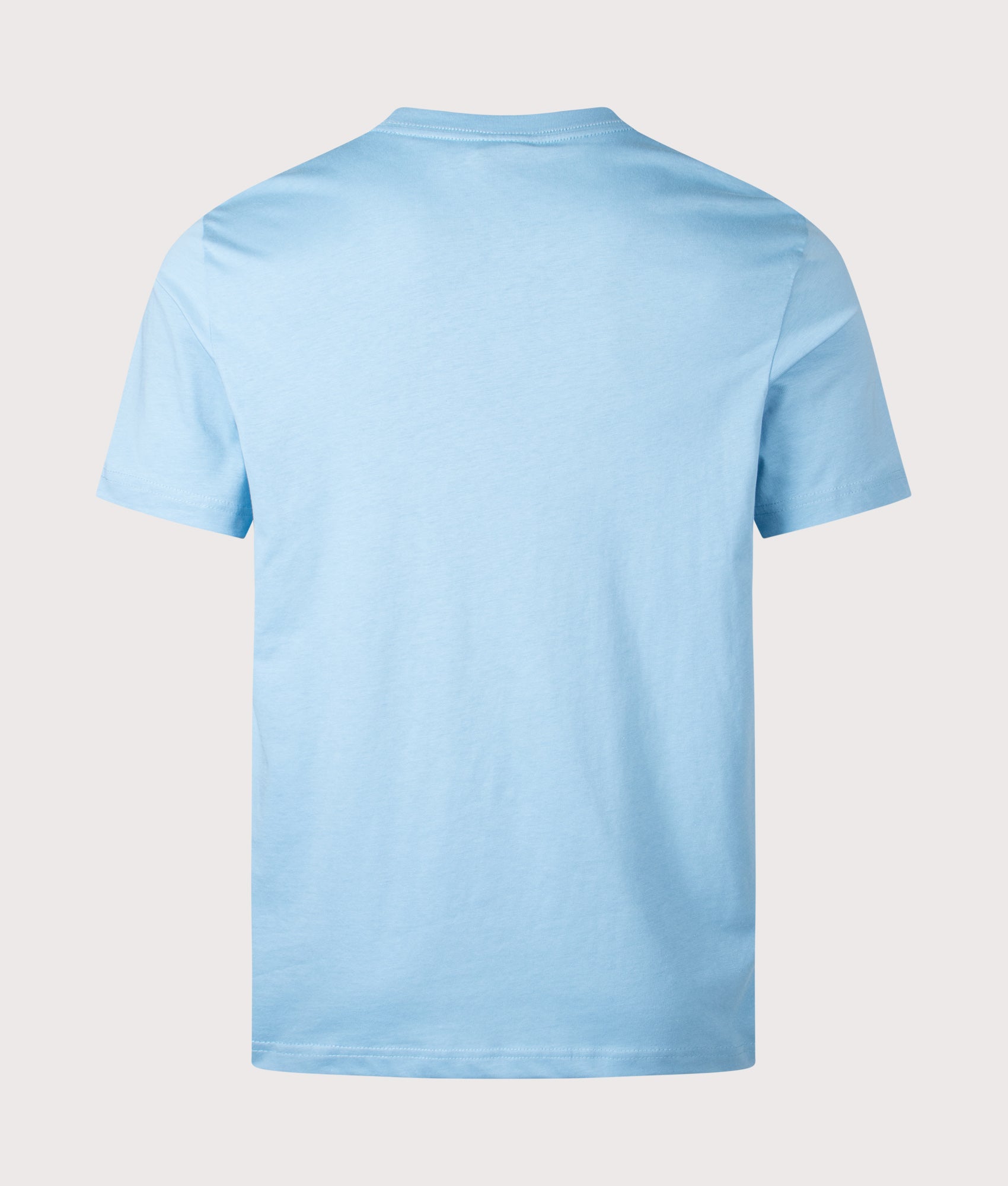 PS Paul Smith Zebra T-Shirt in Blue at EQVVS Menswear. Back shot.