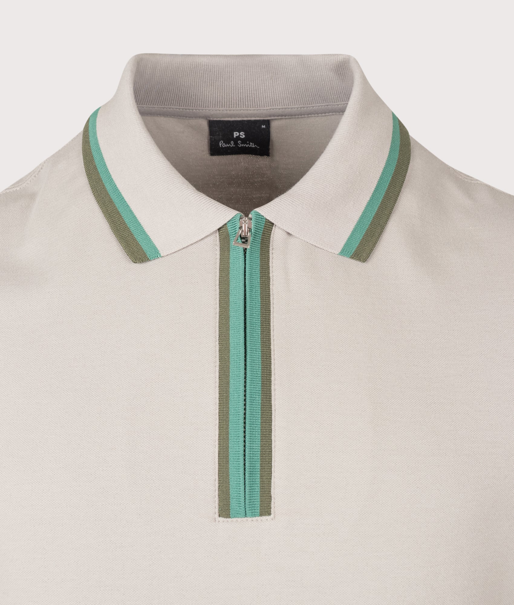 Regular Fit Quarter Zip Polo Shirt