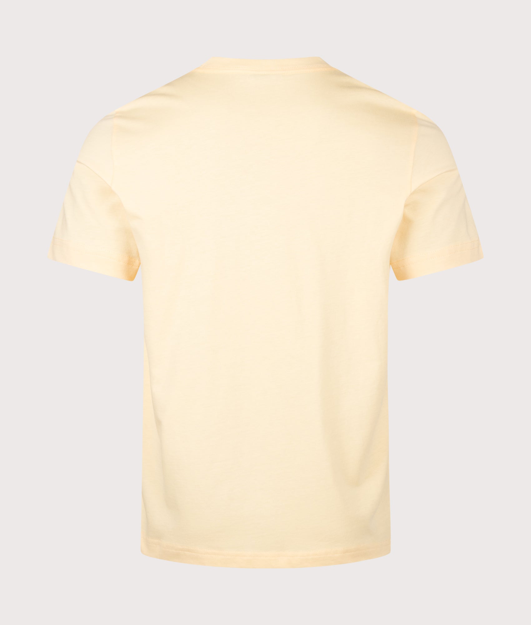 PS Paul Smith Zebra T-Shirt in Yellow at EQVVS Menswear. Back shot.