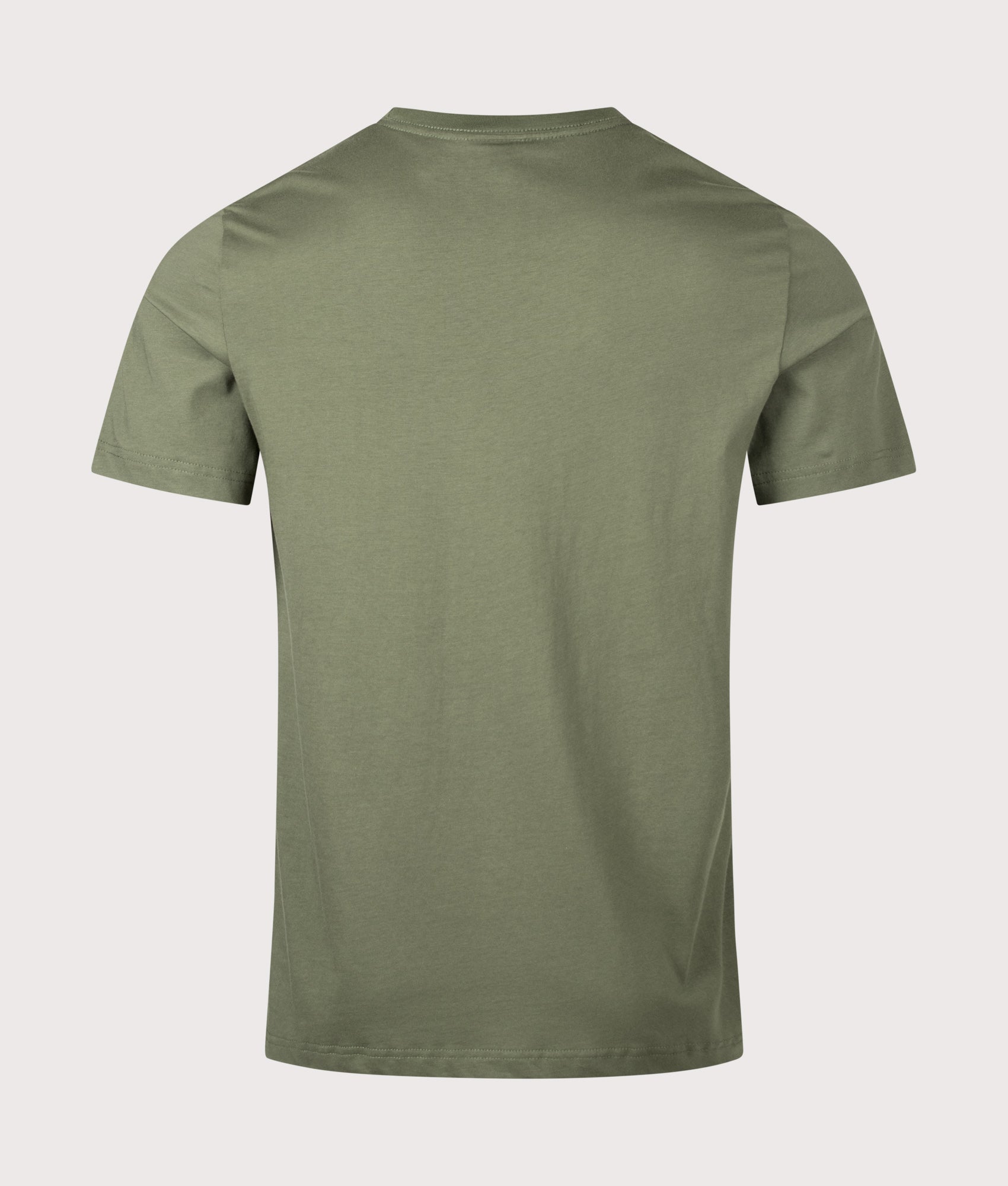 PS Paul Smith Zebra T-Shirt in Green at EQVVS Menswear. Back shot.