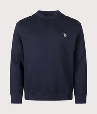 Regular Fit Zebra Sweatshirt: 49 Dark Navy 