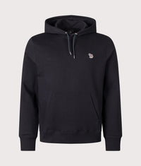 Regular Fit Zebra Hoodie: 79 Black 