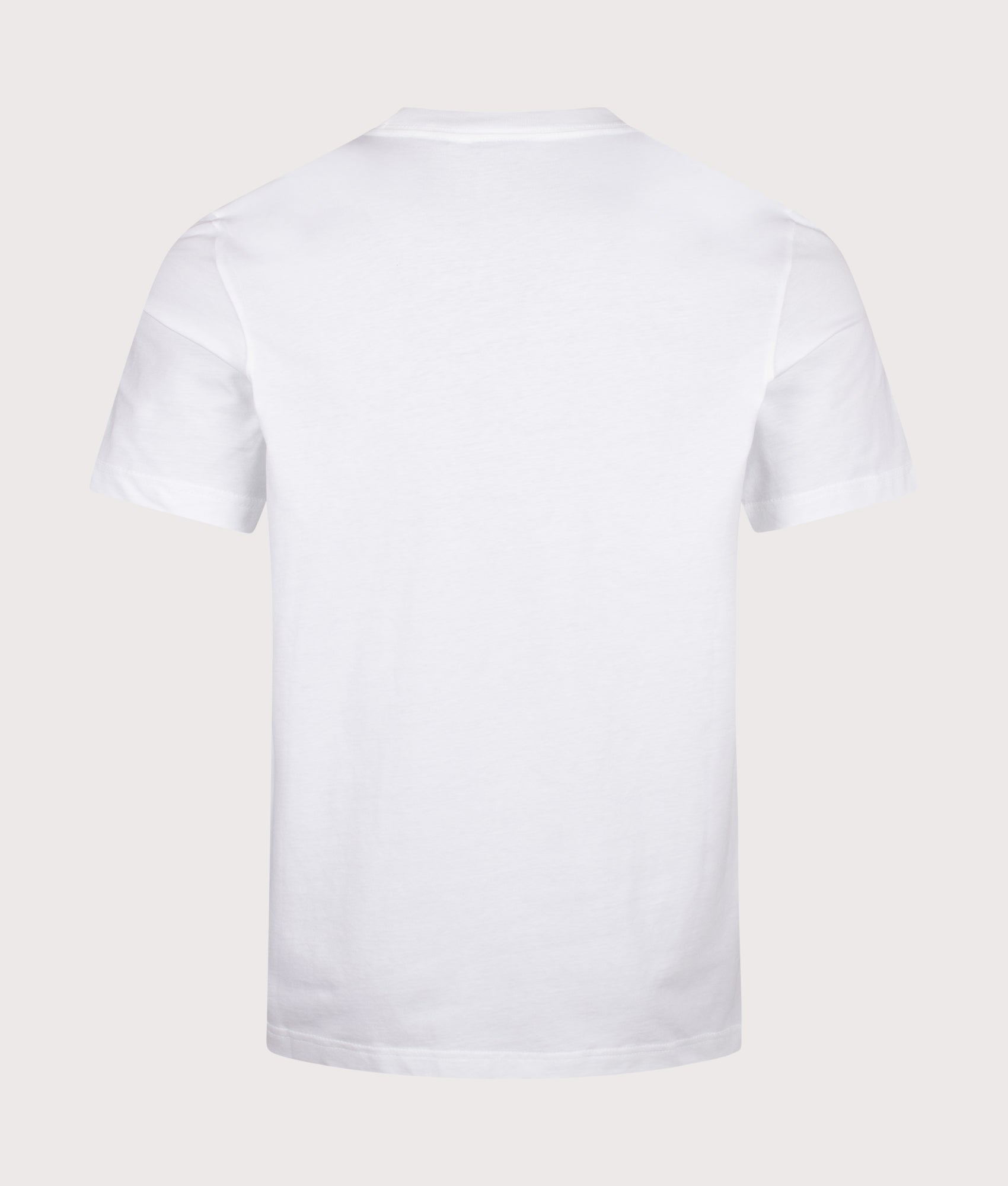 PS Paul Smith Zebra Logo T-Shirt in White at EQVVS Menswear. Back shot.