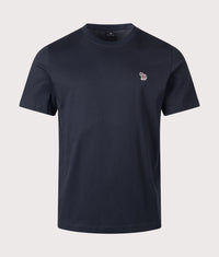 Regular Fit Zebra Logo T-Shirt: 49 Dark Navy 