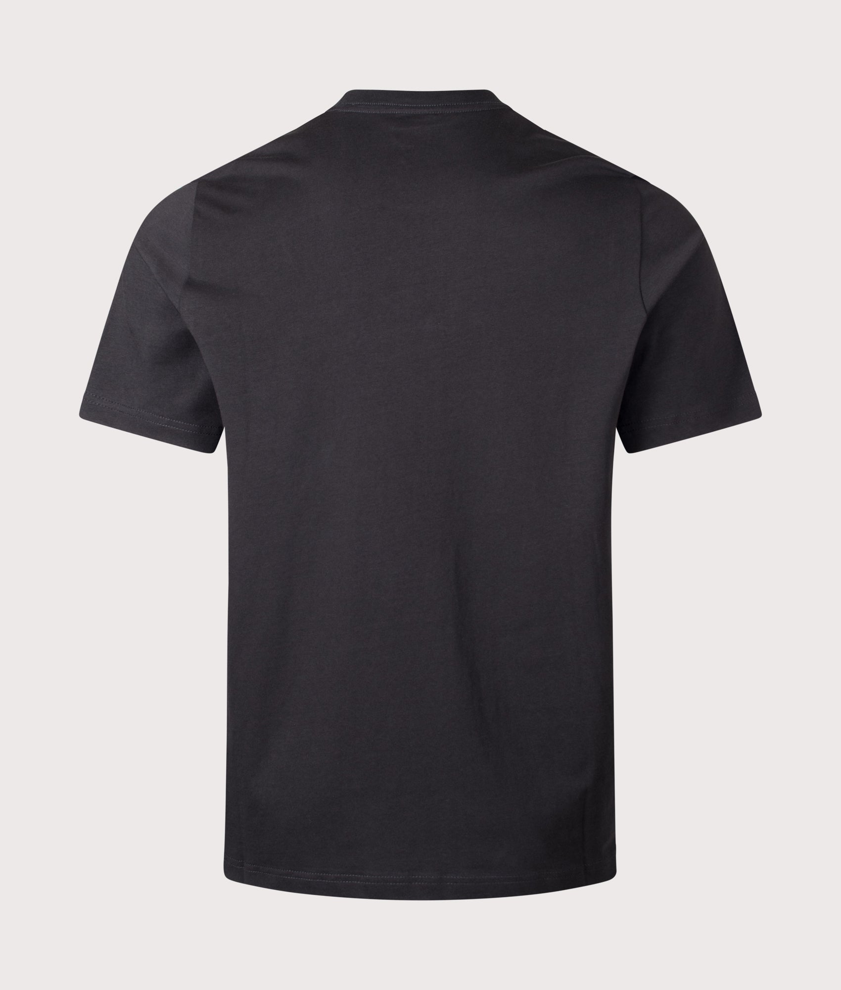 PS Paul Smith Zebra Logo T-Shirt in Black at EQVVS Menswear. Back shot.
