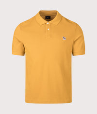 Regular Fit Zebra Polo Shirt: 14D Ochre 