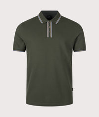 Regular Fit Polo Shirt: 38E Bottle Green 