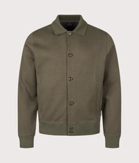 Regular Fit Cardigan: 35 Military Green 