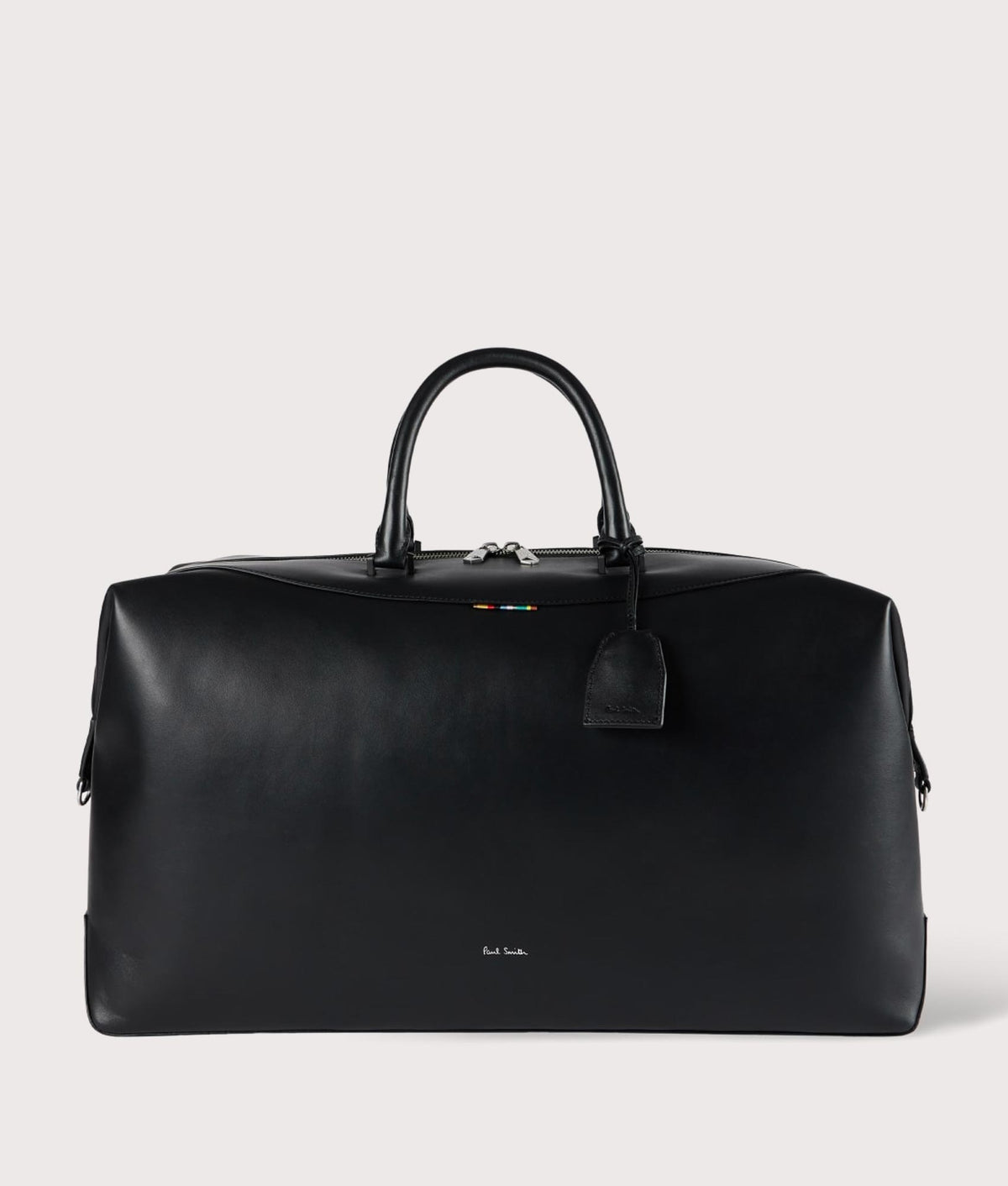 PS Paul Smith release the Holdall Duffle Bag in Black at EQVVS Menswear. Front shot.