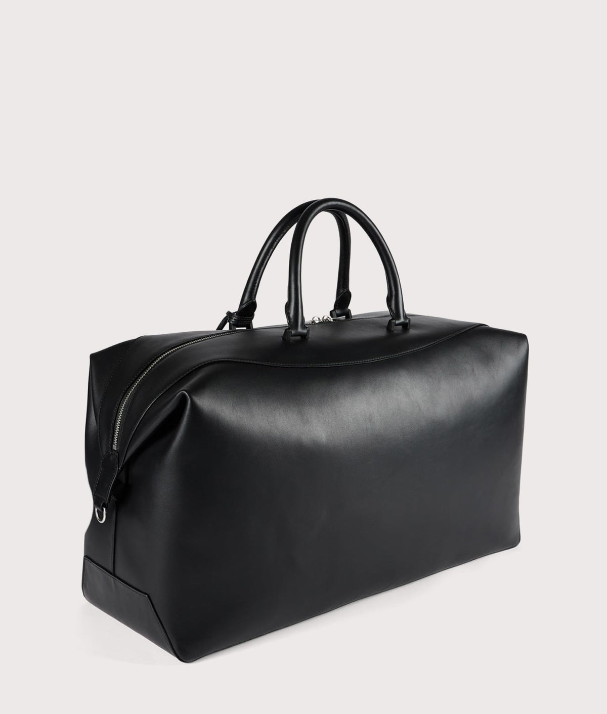 PS Paul Smith release the Holdall Duffle Bag in Black at EQVVS Menswear. Angled back shot.