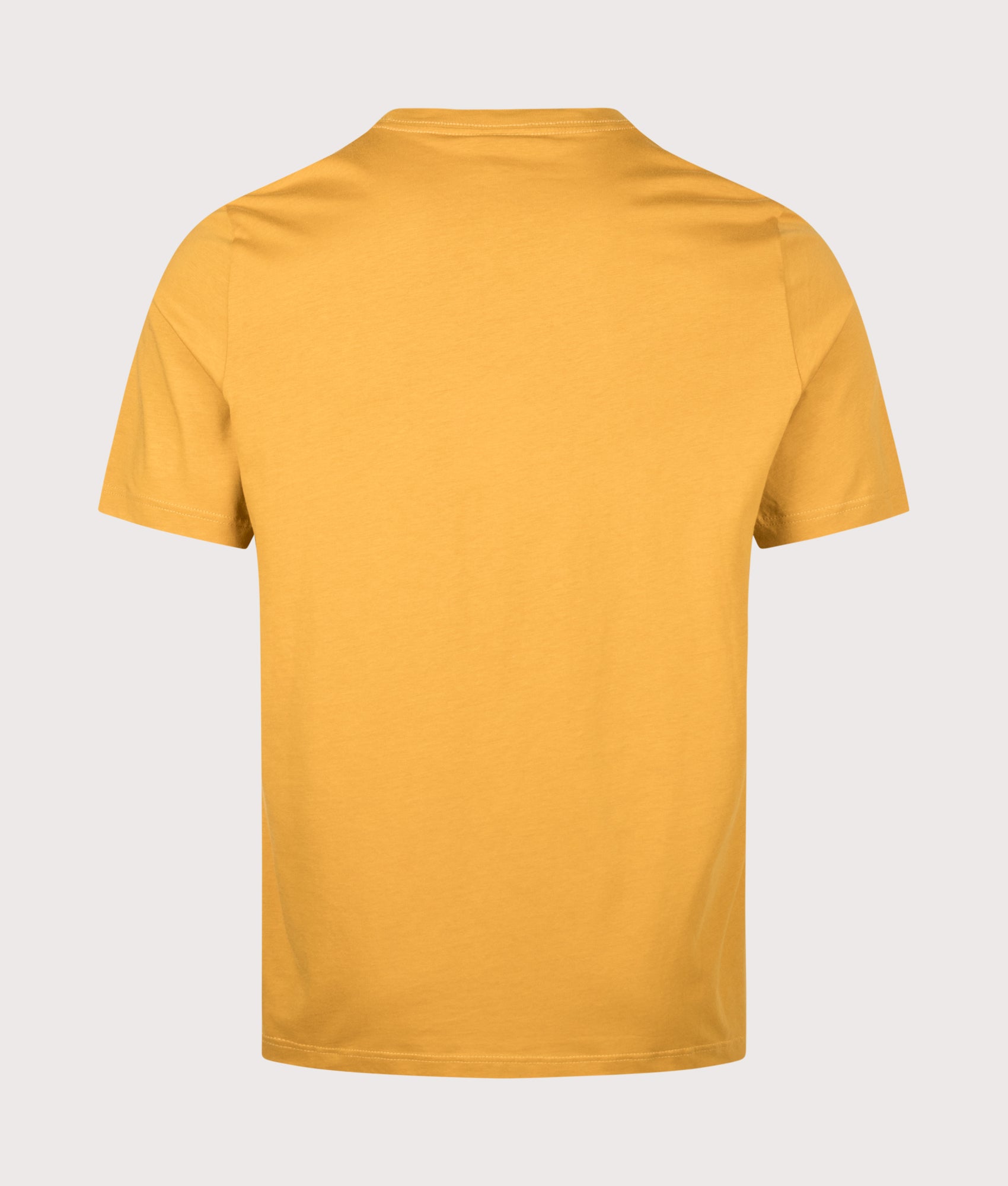PS Paul Smith Regular Fit Zebra T-Shirt in Ochre at EQVVS Menswear. Back shot.