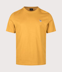 Regular Fit Zebra T-Shirt: 14C Ochre 