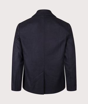 Pea Coat in Very Dark Navy | PS Paul Smith | EQVVS