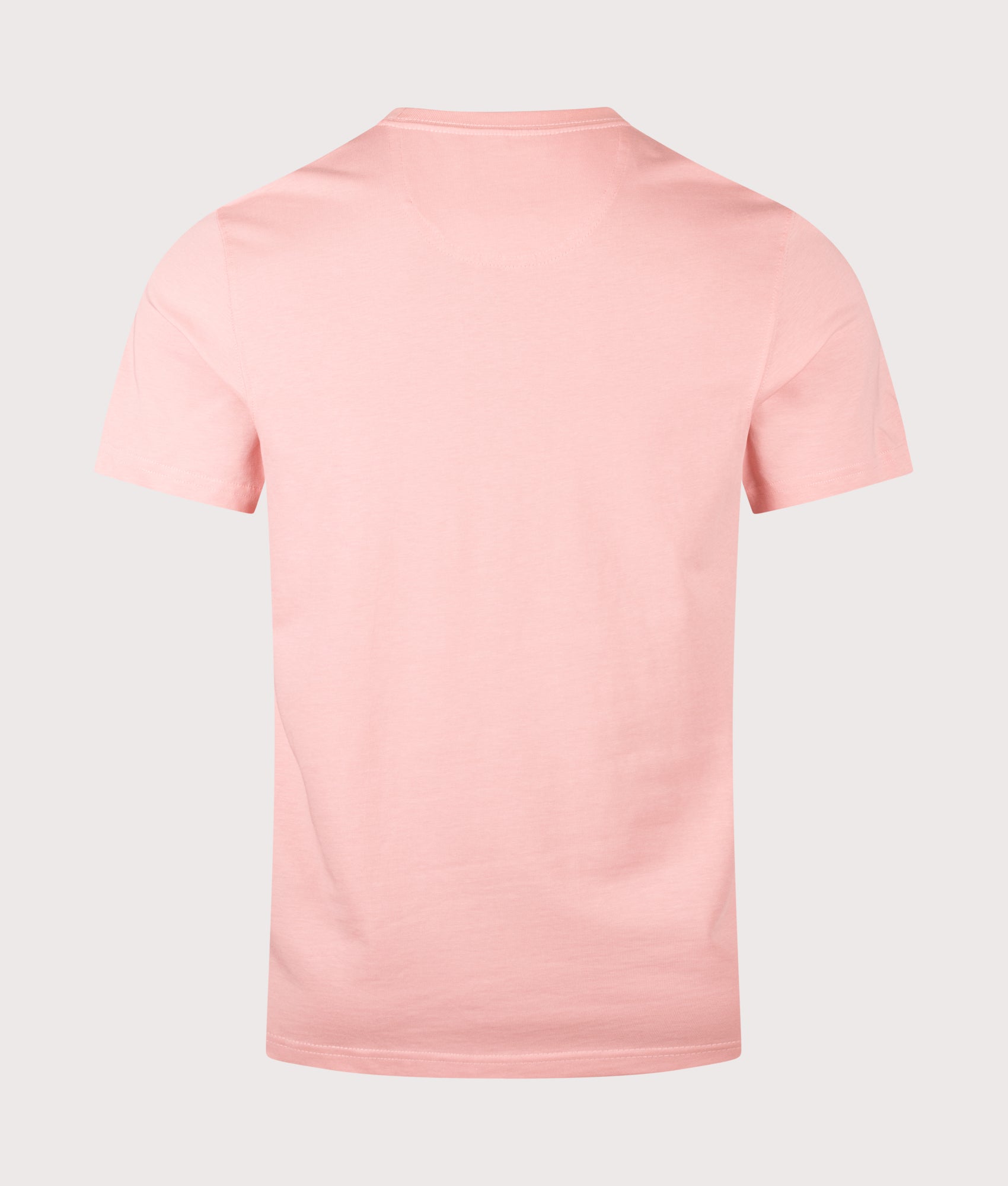 Essential Sports T-Shirt in Mineral Pink by Barbour International. Shot by EQVVS. Back shot.