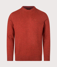 Regular Fit Tisbury Jumper: BR57 Russet 