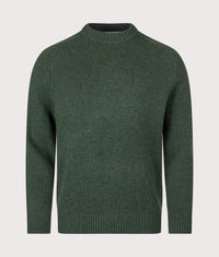 Regular Fit Newtown Crewneck Jumper: GN13 Sage 