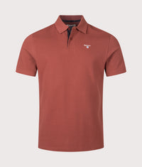 Tailored Fit Tartan Piqué Polo Shirt: BR57 Russet 
