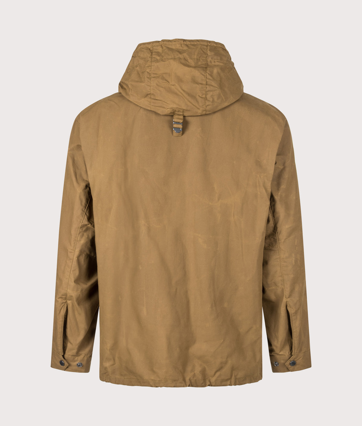 Barbour Heritage+ Westfort Casual Jacket in Breen at EQVVS Menswear. Back shot.
